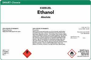 Ethanol Absolute 20L - SMART-Chemie