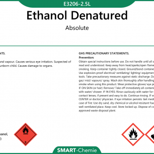 Absolute Ethanol Denatured - 5L